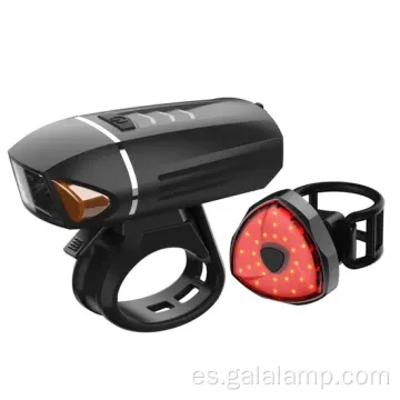 Luz de bicicleta recargable ultra brillante - 360 lúmenes